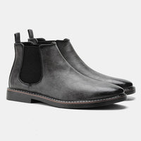 Sanford | Lederstiefel für Herren in Grau