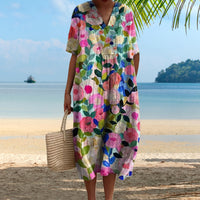 Lora™ Geblümtes Sommerkleid in Rosa
