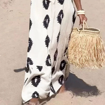 Solis - Lockeres One-Shoulder-Maxikleid