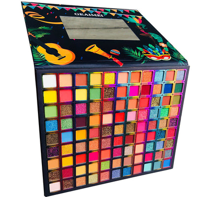 Carnival™ - 99 Farben Lidschattenpalette Brasilianische Make-up Palette