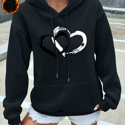 Aria™ – Herzmuster Gemütlicher Hoodie