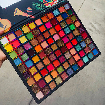 Carnival™ - 99 Farben Lidschattenpalette Brasilianische Make-up Palette