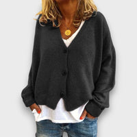 Shamira – Strickcardigan in Schwarz