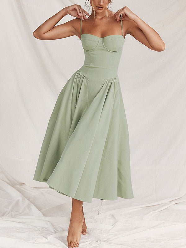 Vivian - Zeitlose Schönheit Midi-Kleid