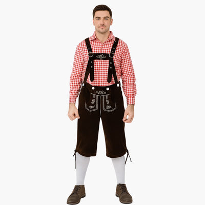 Besticktes Trachten Outfit mit Hemd für Herren - Oktoberfest 2025