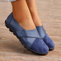 Katja - Schuhe aus echtem Leder in Blau