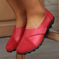 Katja - Schuhe aus echtem Leder in Rot
