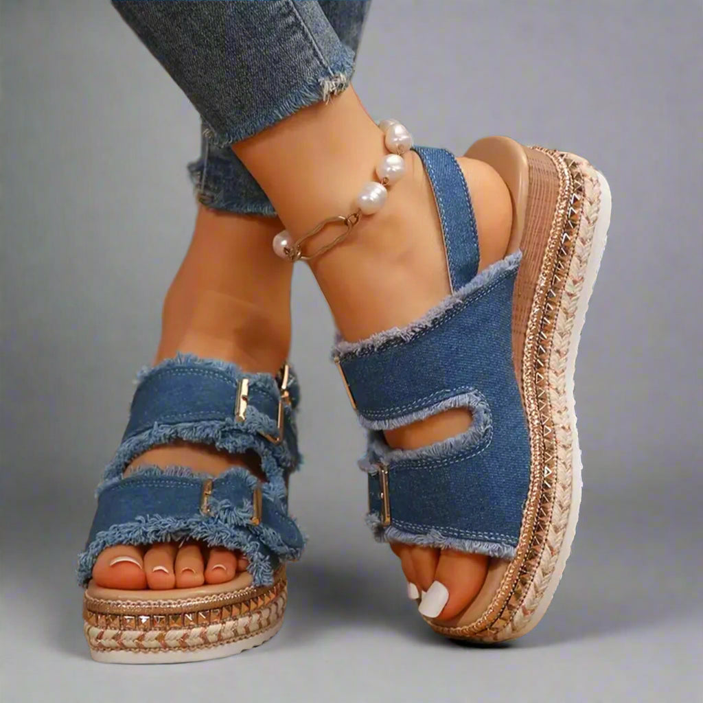 Aranka | Bequeme Sandalen mit Keilabsatz für jeden Tag