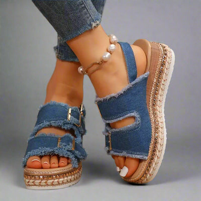 Aranka | Bequeme Sandalen mit Keilabsatz für jeden Tag