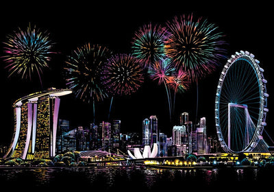 5D-Kratzkunstplatte – ColorPeek