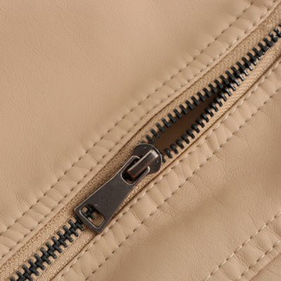 Elegante & Zeitlose Damenlederjacke - Must-Have für Modebewusste