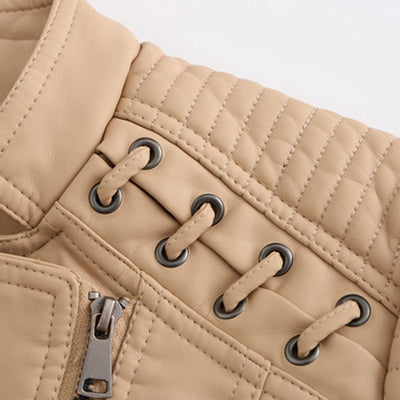 Elegante & Zeitlose Damenlederjacke - Must-Have für Modebewusste