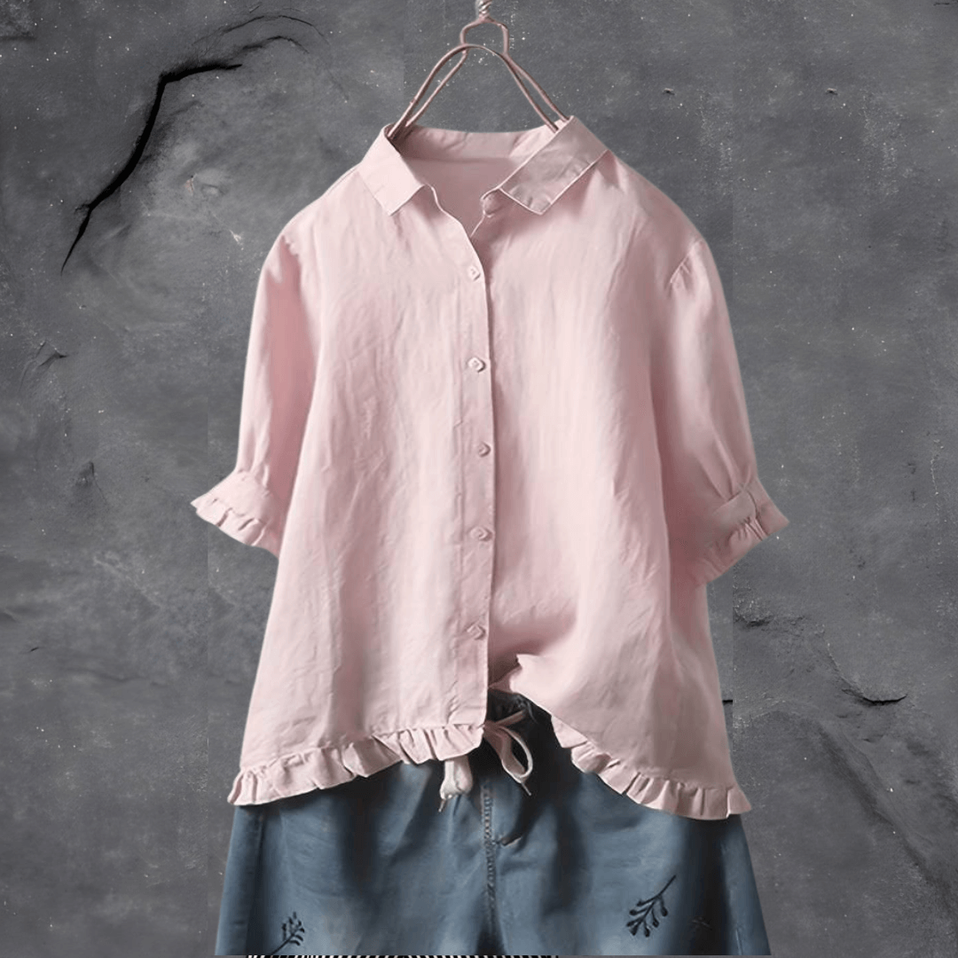 Bluse mit Knöpfen für Damen