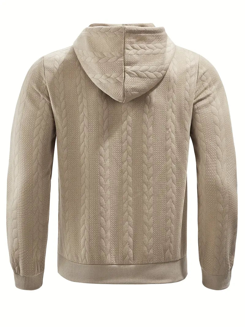 Philipp – Lässiger Kapuzenpullover Mit Reißverschluss Und Langen Ärmeln