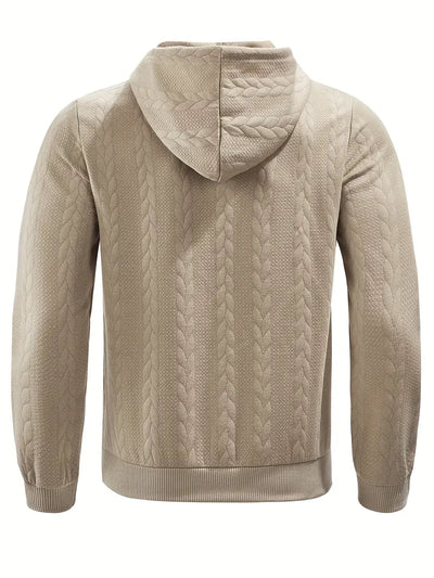 Philipp – Lässiger Kapuzenpullover Mit Reißverschluss Und Langen Ärmeln