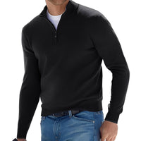 Eliott - Moderner Pullover in Schwarz