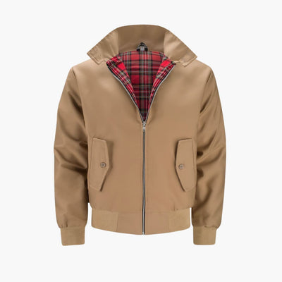 Rippbündchen Harrington Jacke für Herren