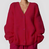 Lavena - Bequemer und wärmender Pullover in Rot