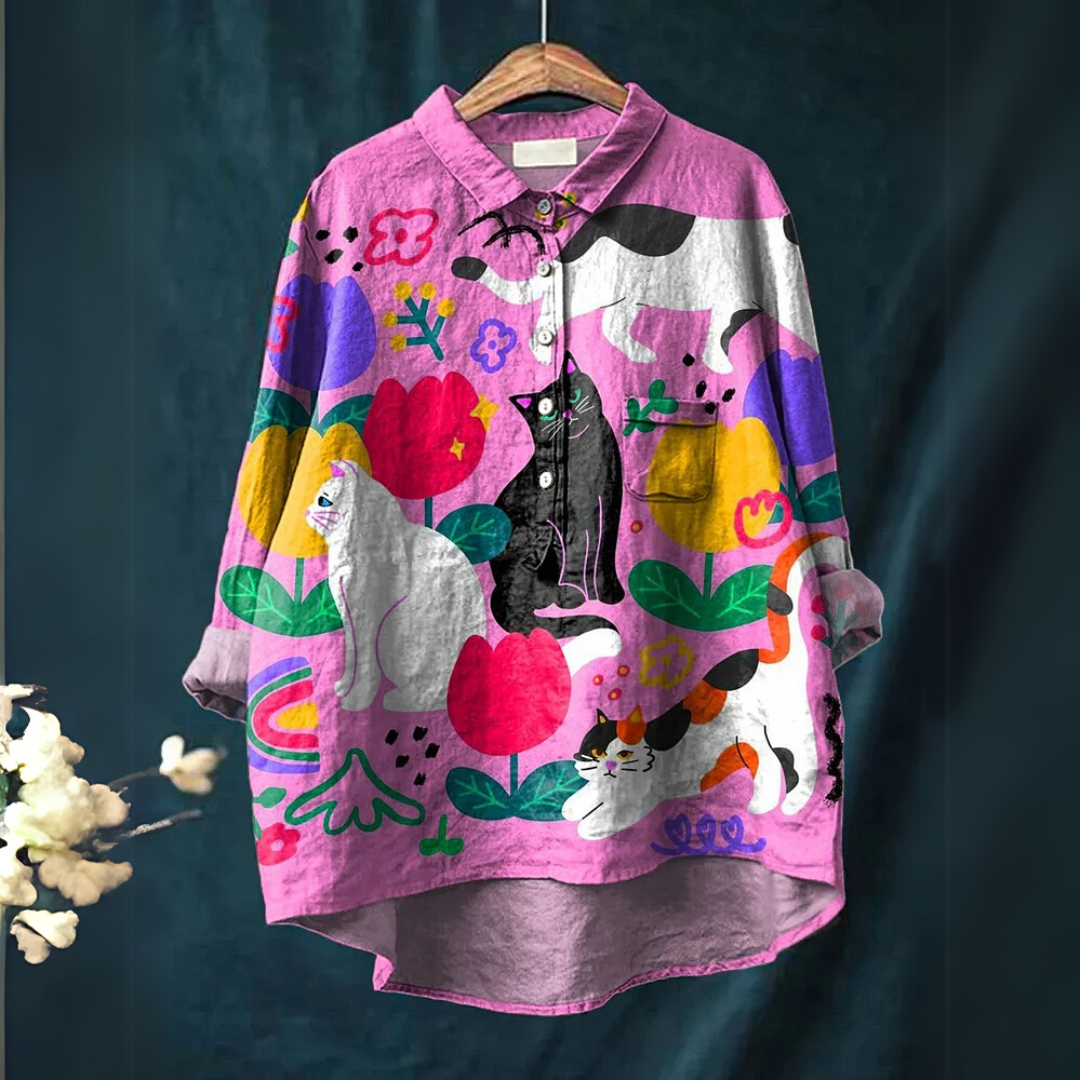 Uluru™ - Katzenkunst T-Shirt