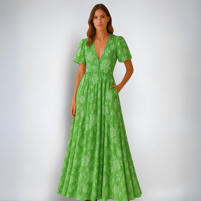 Tessa™ | Luxuriöses Blumenkleid