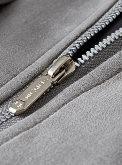 Trendiger grauer Herrenmantel – Matteo