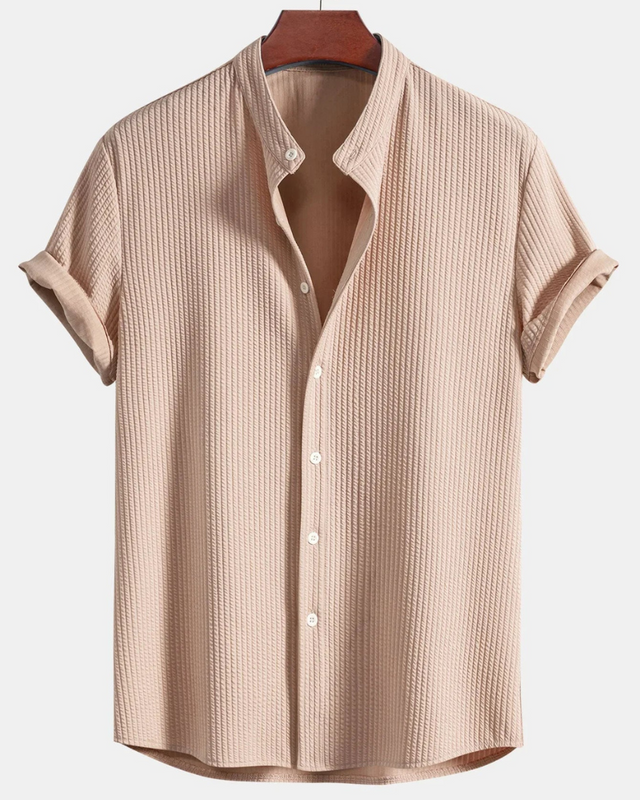 Herren Stilvolles Polo Shirt | Eleganter Stehkragen