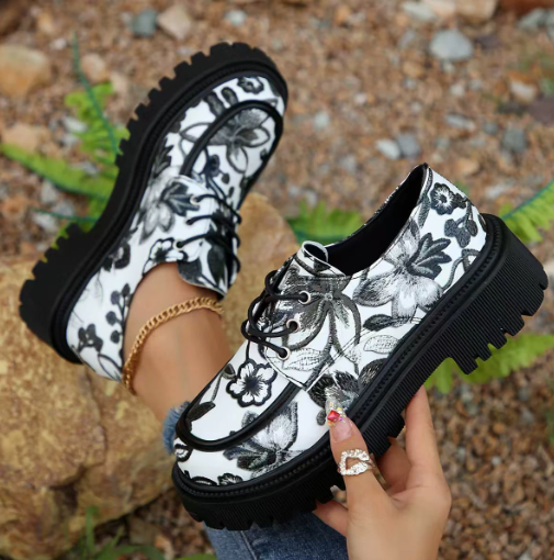 Sandra - Elegante Retro-Mokassins