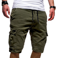 Herren Bequeme Cargo Shorts | Vielseitig und Komfortabel in Dunkelgrün