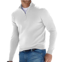 Eliott - Moderner Pullover in Weiß