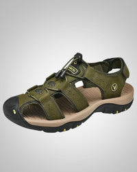 Paul | Herren Orthopädische Lauf Sandalen in Grün