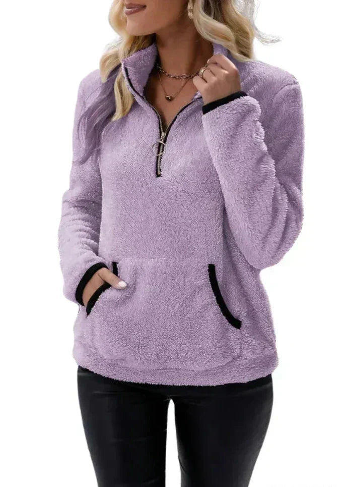 Harper® Gemütlicher Sherpa Pullover