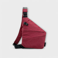 Brava - Anti-Diebstahl-Schultertasche in Bordeaux