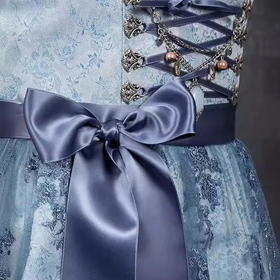 Damen Klassisches Oktoberfest Dirndl Kleid