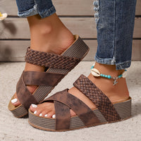 Yara | Orthopädische Ledersandalen in Braun
