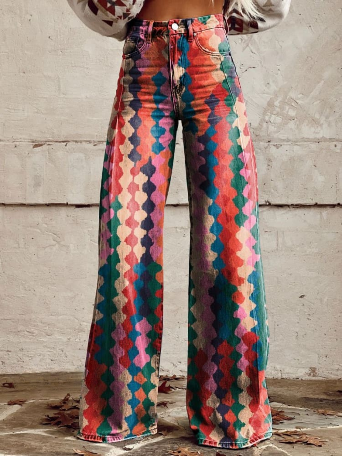 NADINA | Lässige Boho Hose