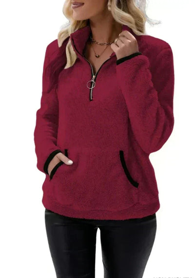 Harper® Gemütlicher Sherpa Pullover