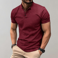 Herren Klassisches Polo Shirt | Eleganter Casual Look in Rot