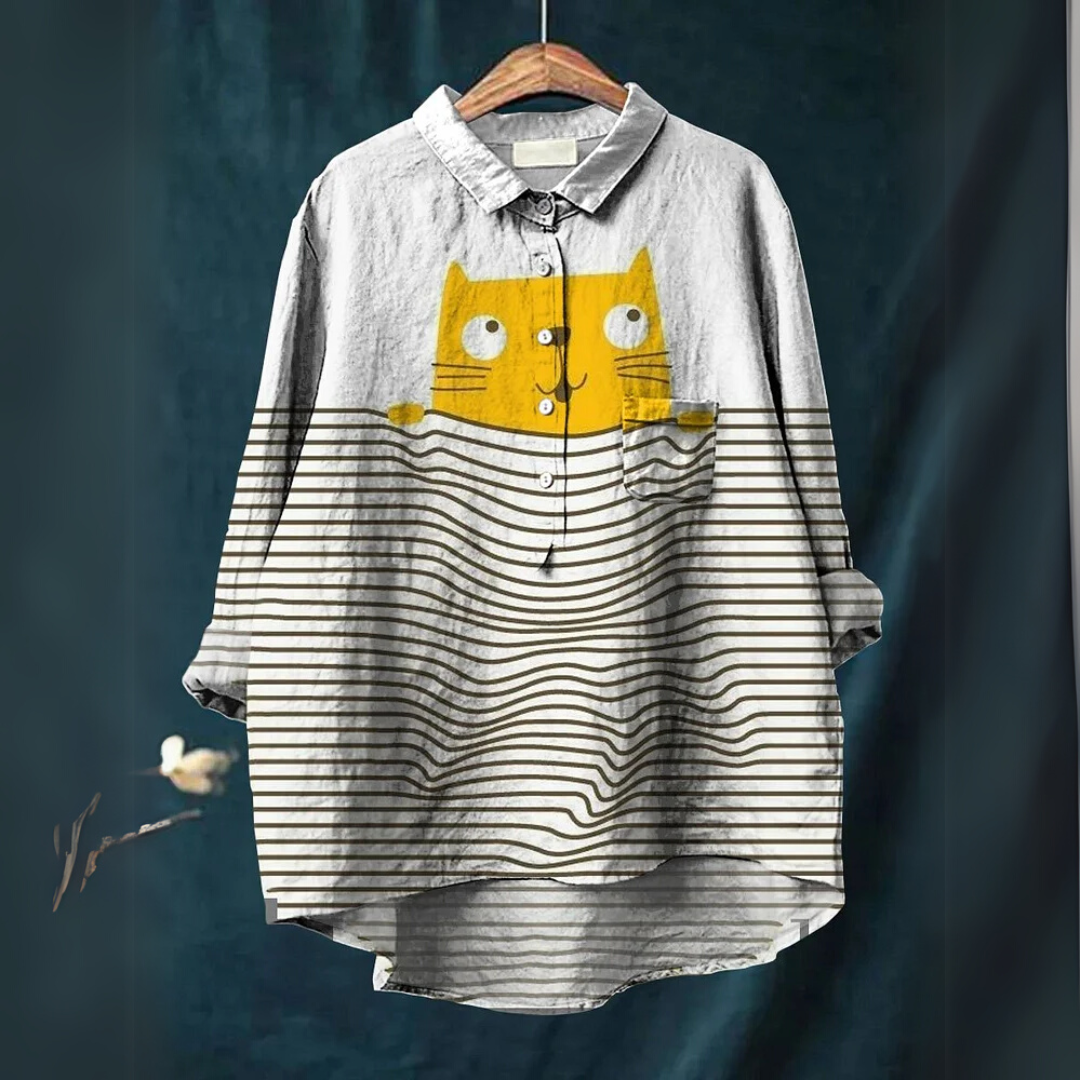 Uluru™ - Katzenkunst T-Shirt