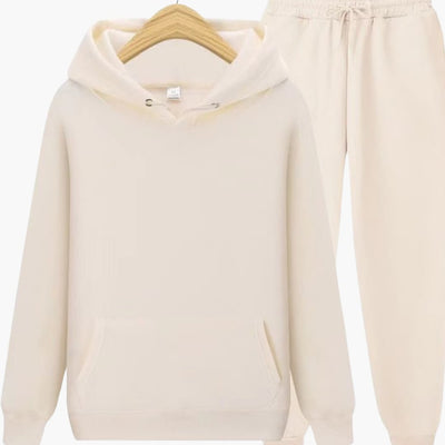 Herren Jogginganzug mit Kapuzenpullover und Bündchenhose