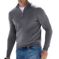 Eliott - Moderner Pullover in Grau