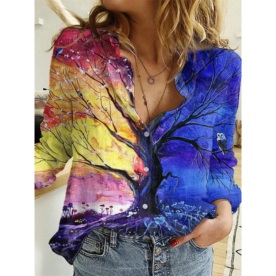 Lila™ – Flüsternde Flügel Bluse