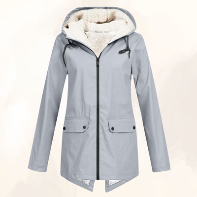 Gipfelfreund Wasserdichte Winterjacke mit flauschigem Fellfutter