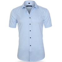 Gerlon | Herren Arbeits Polo Hemd | Kurzarm in Hellblau