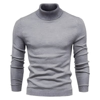 Carson - Stilvoller Rollkragenpullover in Grau