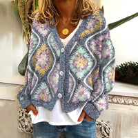 Nydia - Komfortabler und warmer Pullover in Grau