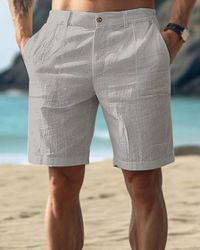 Herren Lässige Sommer Shorts | Bequem und Atmungsaktiv in Grau