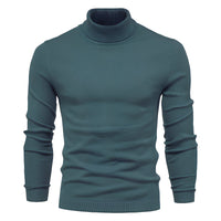 Carson - Stilvoller Rollkragenpullover in Blau