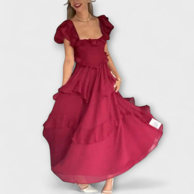Elisa - Kleid mit Rüschendetails