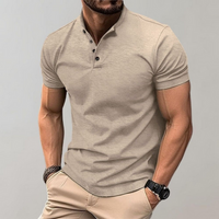Herren Klassisches Polo Shirt | Eleganter Casual Look in Khaki