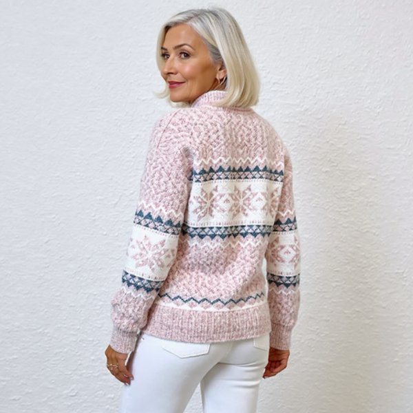 Caterina - Handge Fertigt Woll Pullover